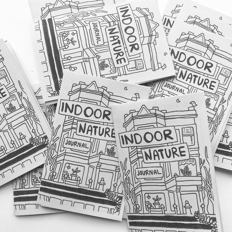 Indoor Nature Journal Zine