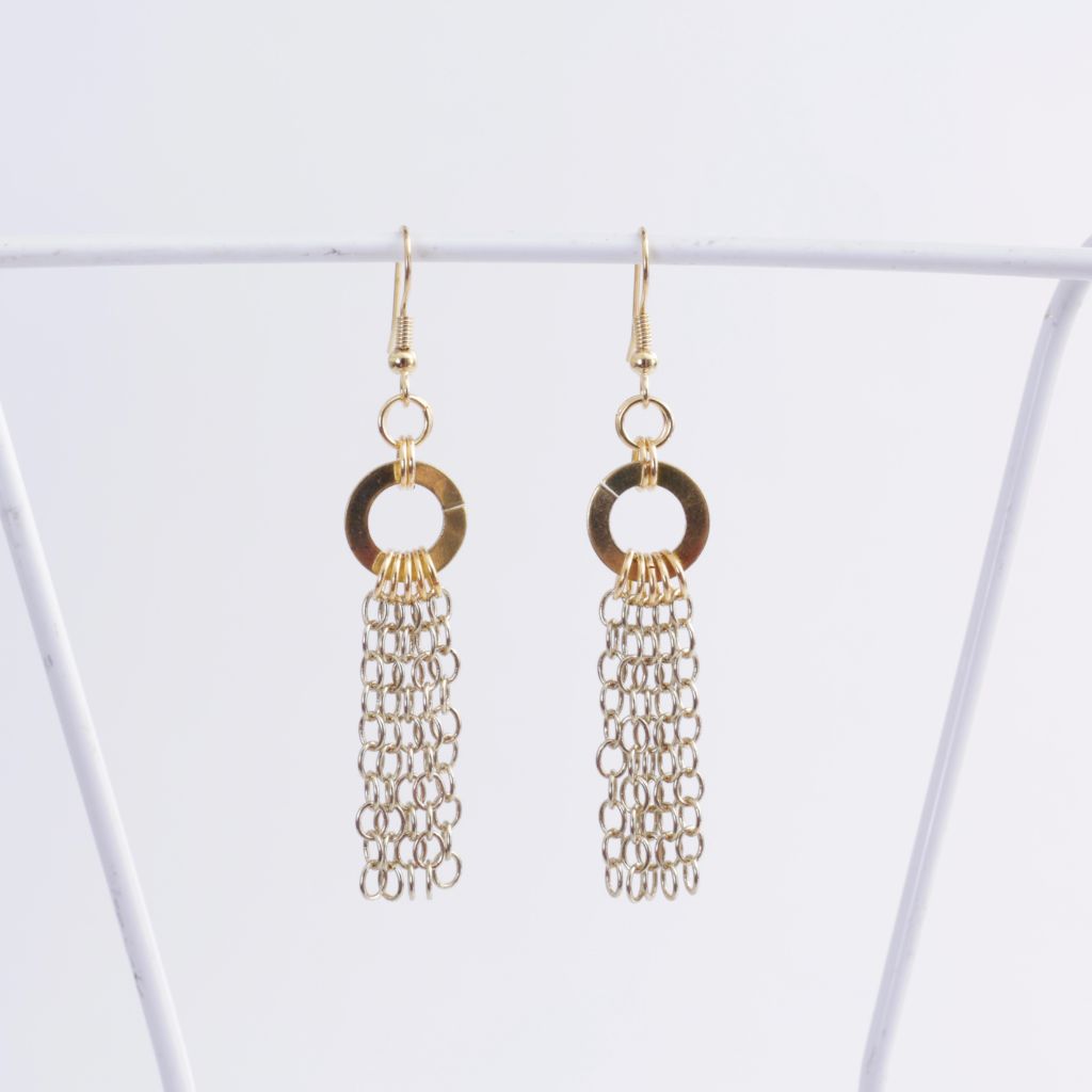 Gold Chain Earrings