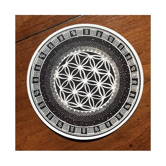 Mercury Jupiter Mandala Sticker