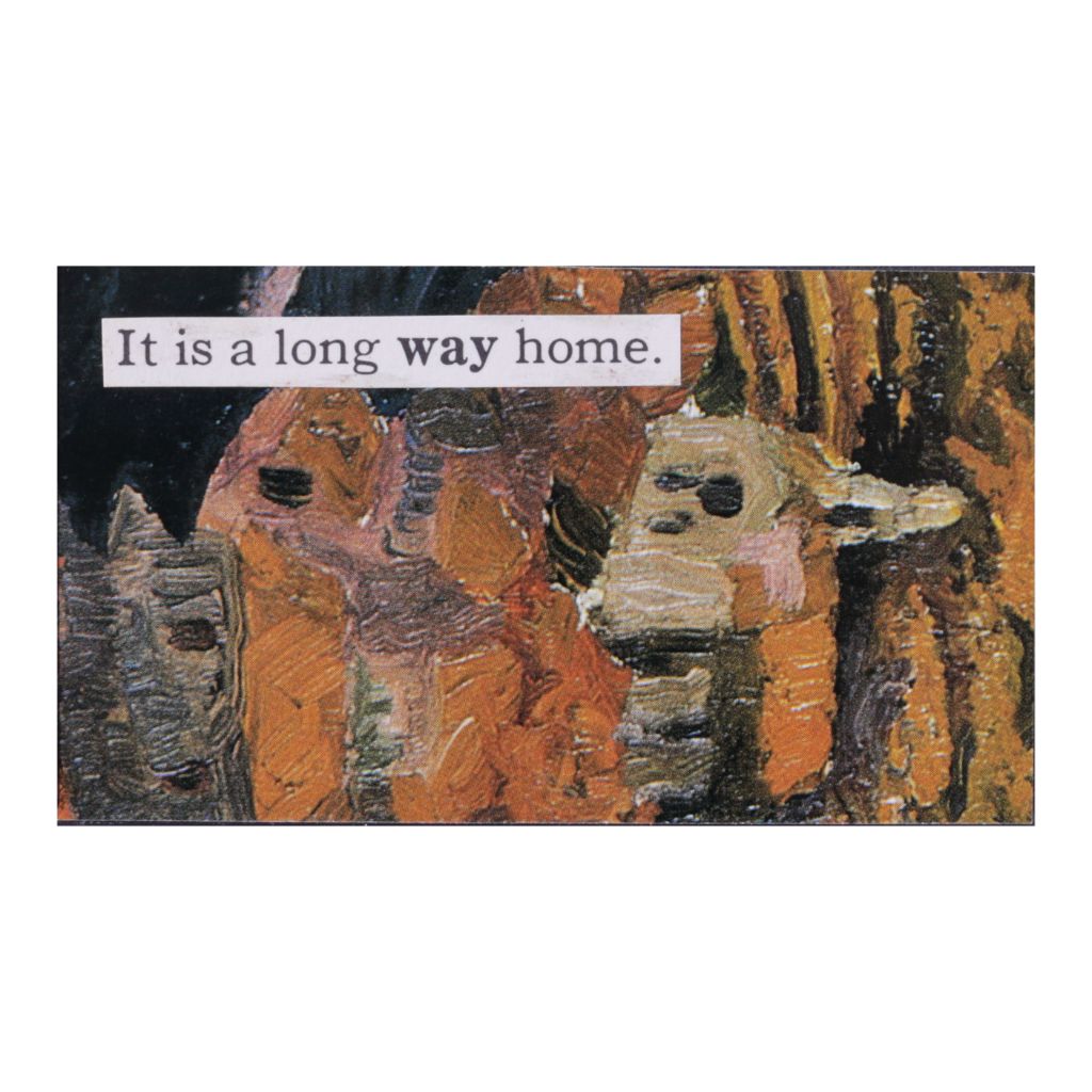 Long Way Home - Collage Magnet