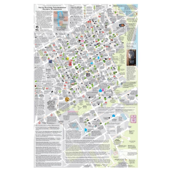 Psychogeographic Walking Map (South Westside)