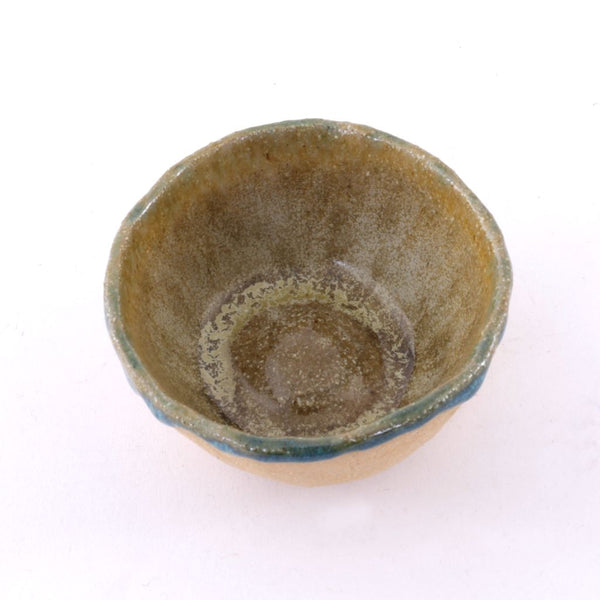 Small Stoneware Bowl with Melty Glaze