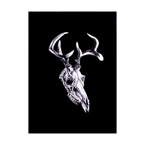 Deer Skull Print 5 x 7