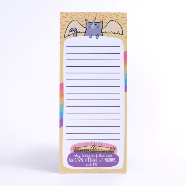 Unicorn Kitten Notepad