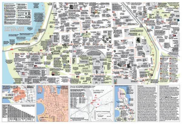 Psychogeographic Walking Map (Downtown)