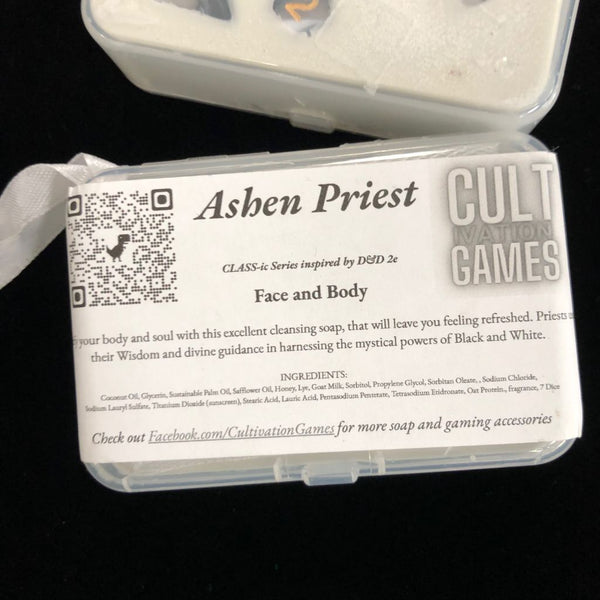 ASHEN PRIEST-  Dice Soap (D&D 2e Inspired 'CLASSic Series')