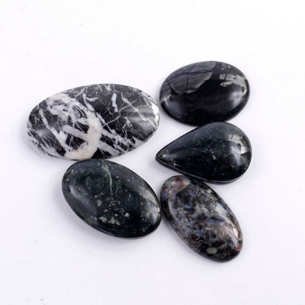 Black Agate Cabochon/Stones for Jewelry Making