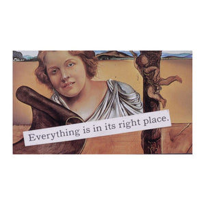 Right Place - Collage Magnet