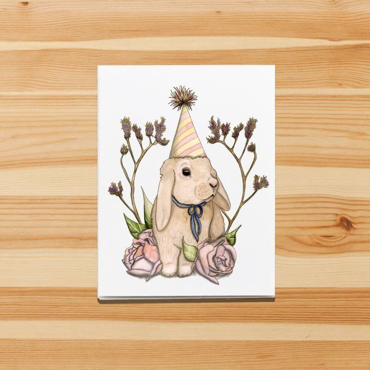 Bunny Celebration - Greeting Card