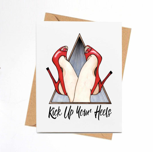 Kick Up Your Heels Greeting Card