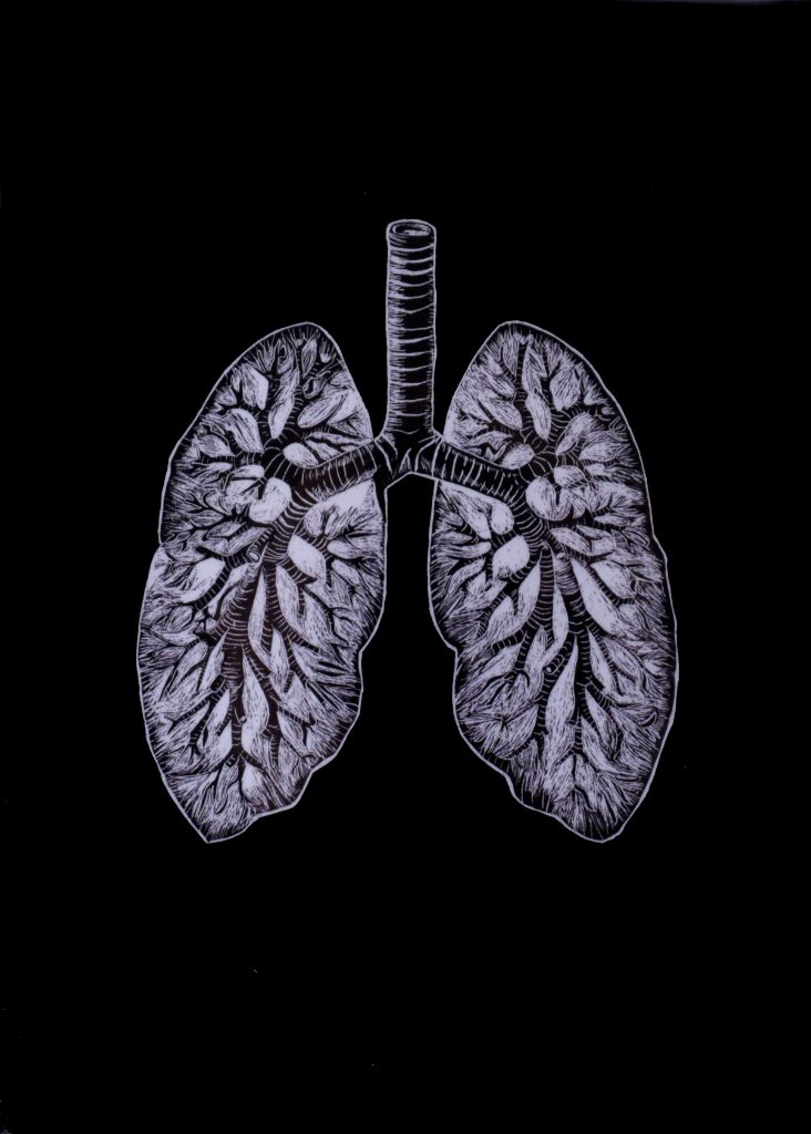 Black Lung Print 5" x 7"