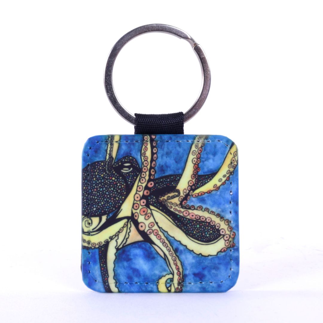 Octopus Genius Keychain