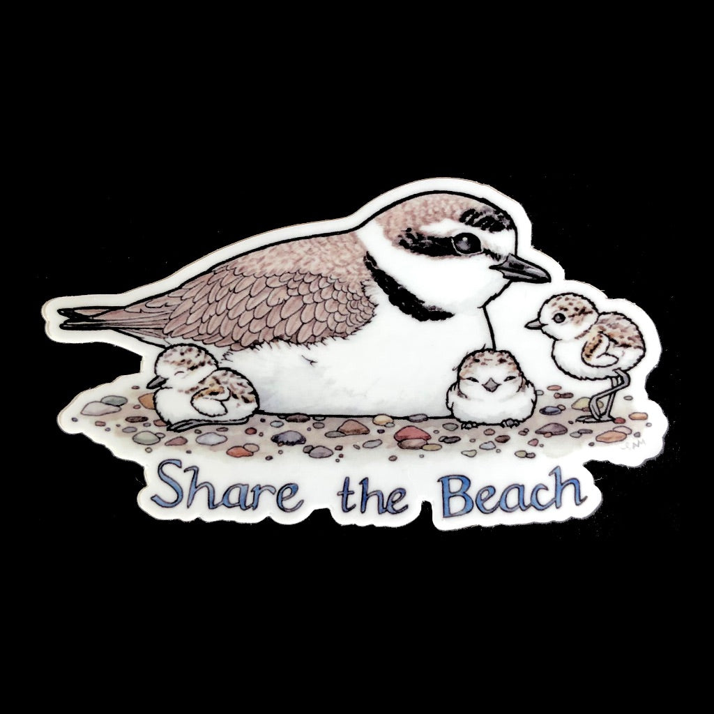 Share the Beach Sticker