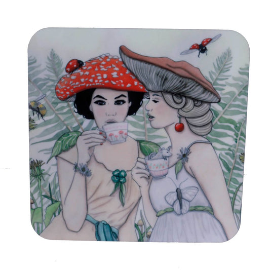 Tea for Two Coaster