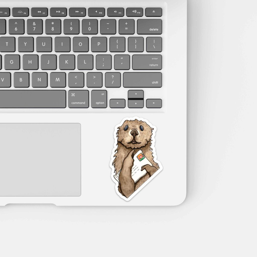 You Otter Write Sticker