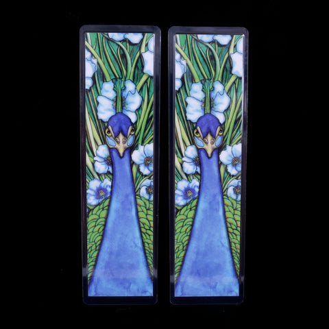 Peacock Grande Fleur Bookmark