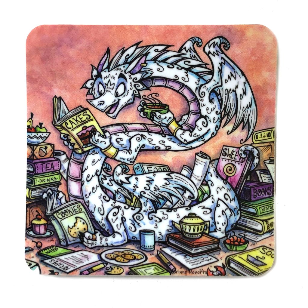 Dessert Dragon Sticker