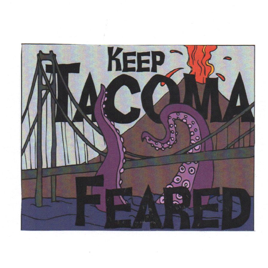 TursiArt Keep Tacoma Feared Sticker
