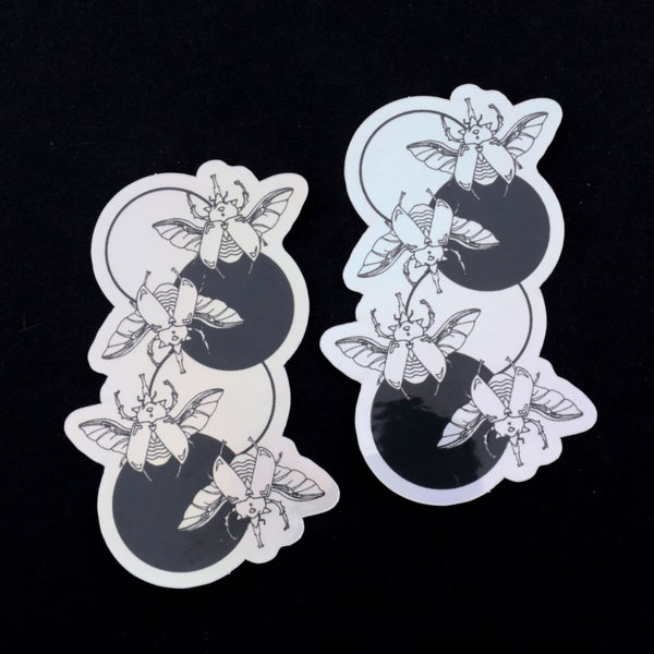 Beetles - Holographic Sticker