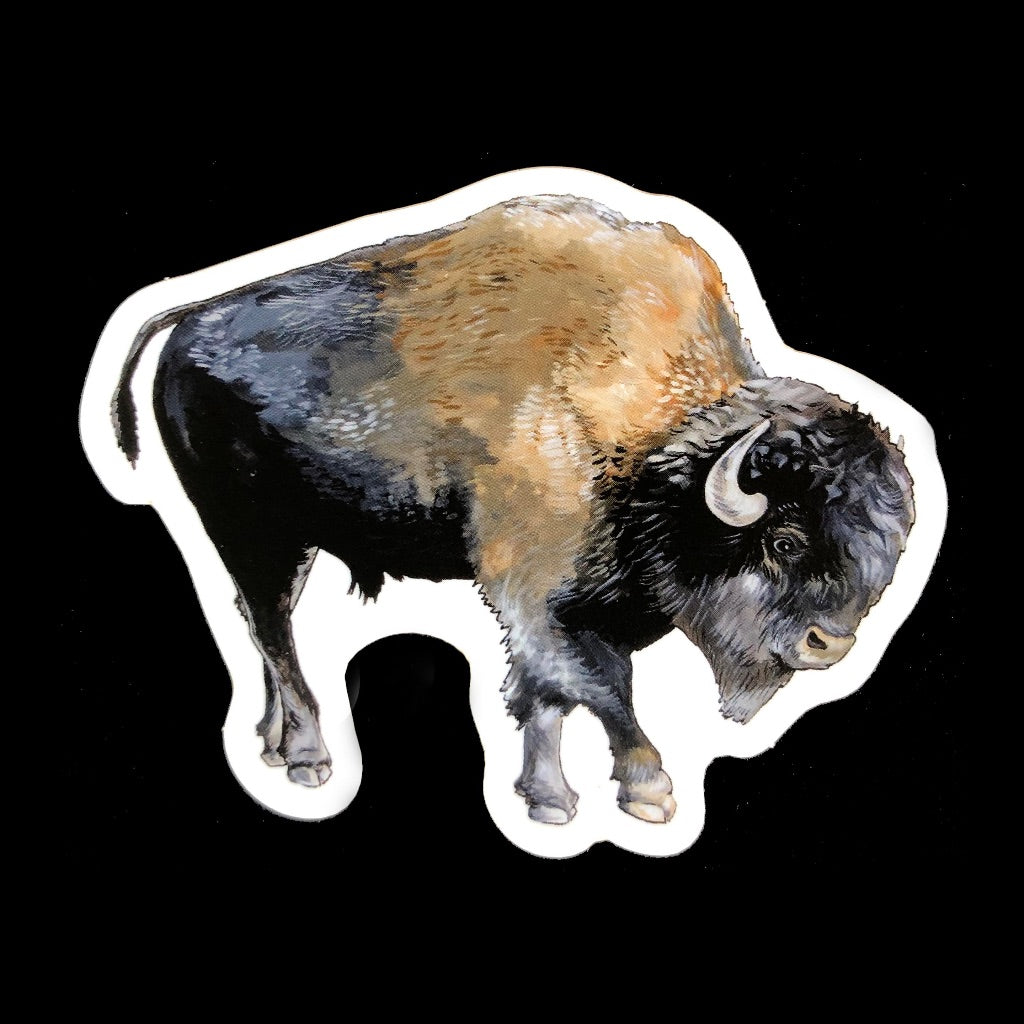 Bison Sticker