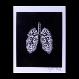 Black Lung Print 11" x 8.5"