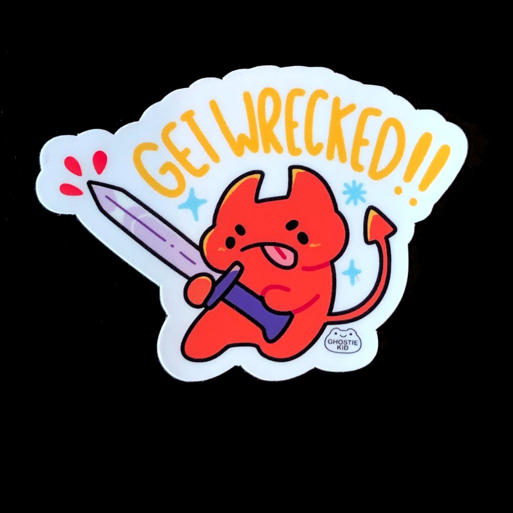 Get Wrecked - sticker