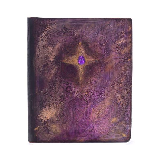 Magenta Oracle - Mixed Media Lined Journal