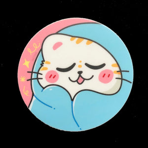 Cozy Kitty Sticker