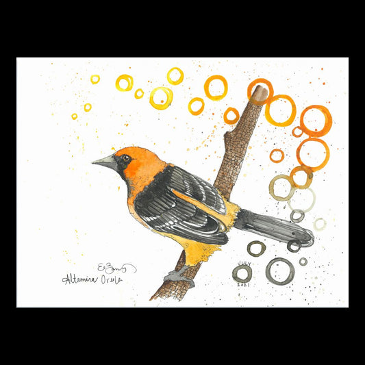 Altamira Oriole - Fine Art Greeting Card