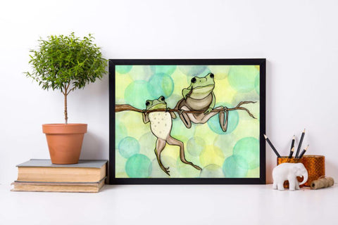 Hanging Out Art Print