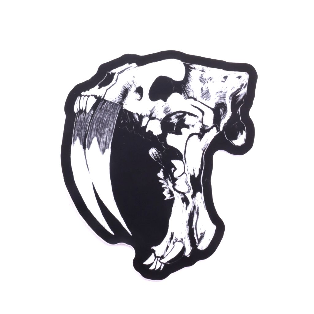 Saber Tooth Tiger Sticker