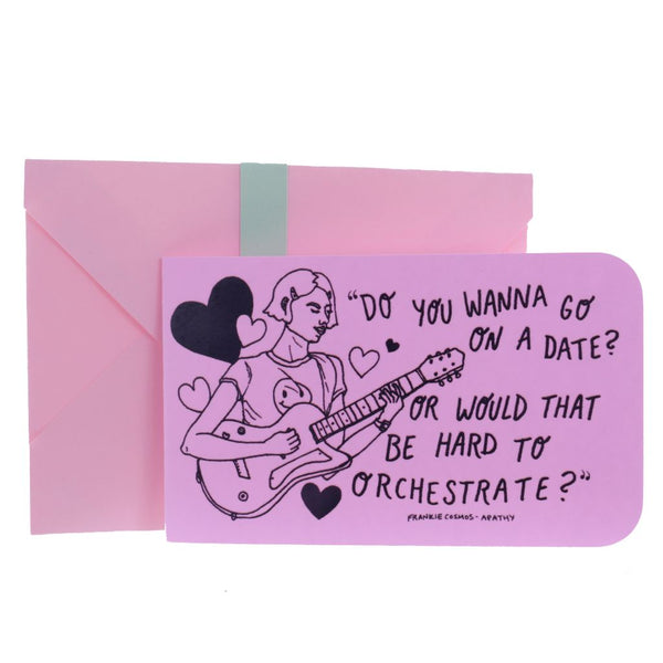 Frankie Cosmos - Greeting/Valentine Card