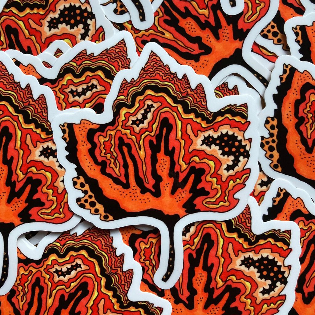 Sycamore Agate Sticker