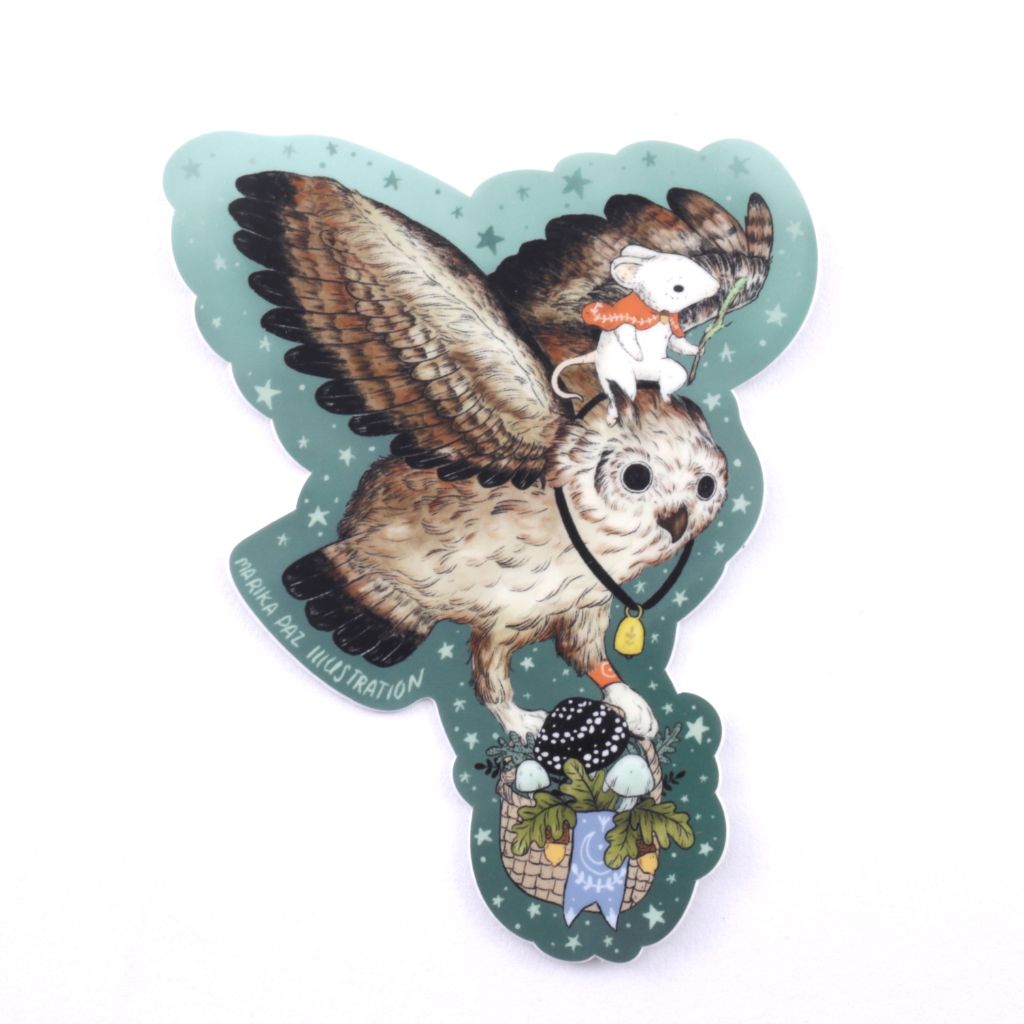 Mystic Owl Sticker