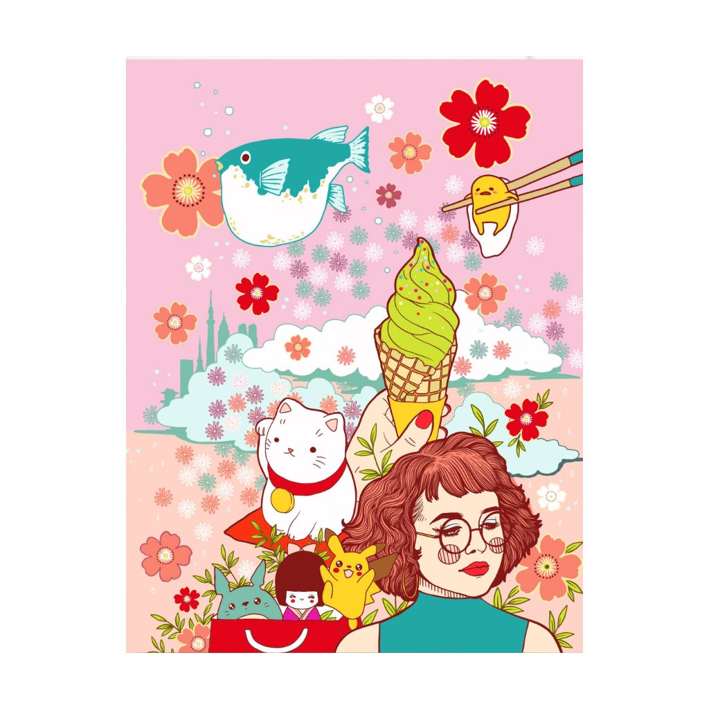 Japantown Greeting Card