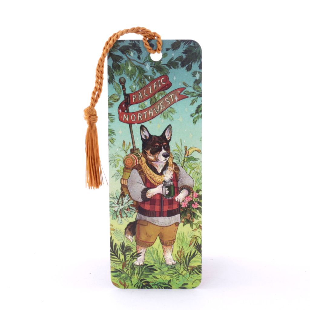 Pacific Northwest Pup Bookmark