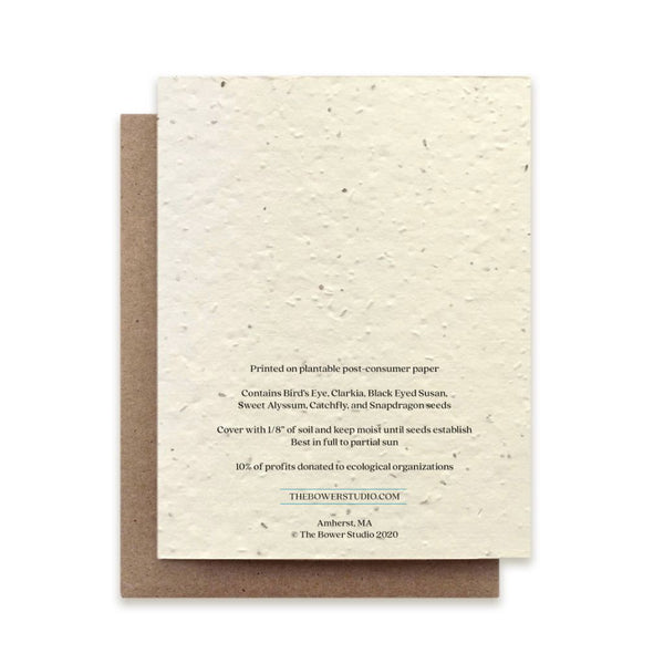 Calendula - Plantable Wildflower Card