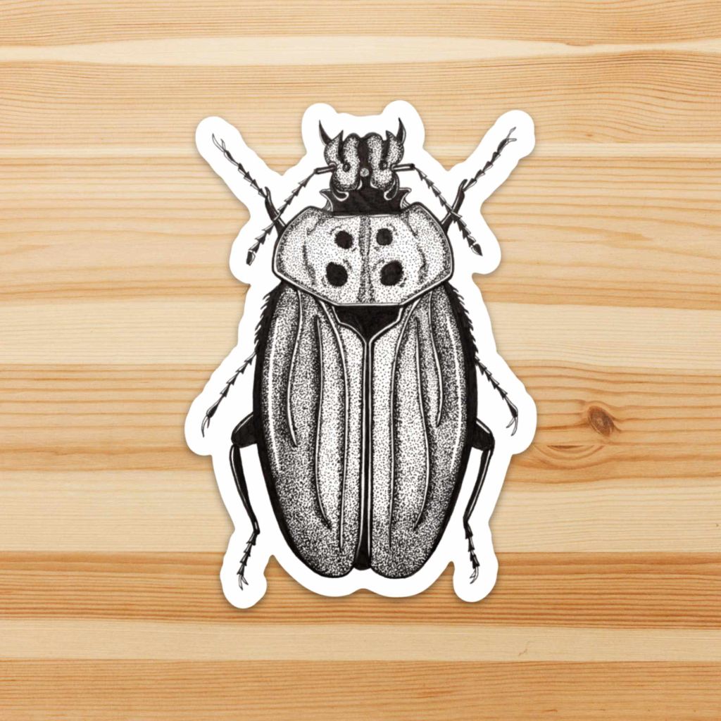 Beetle Distraction Sticker
