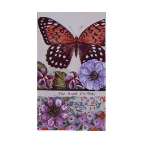 Regal Fritillary Butterfly Collage Magnet