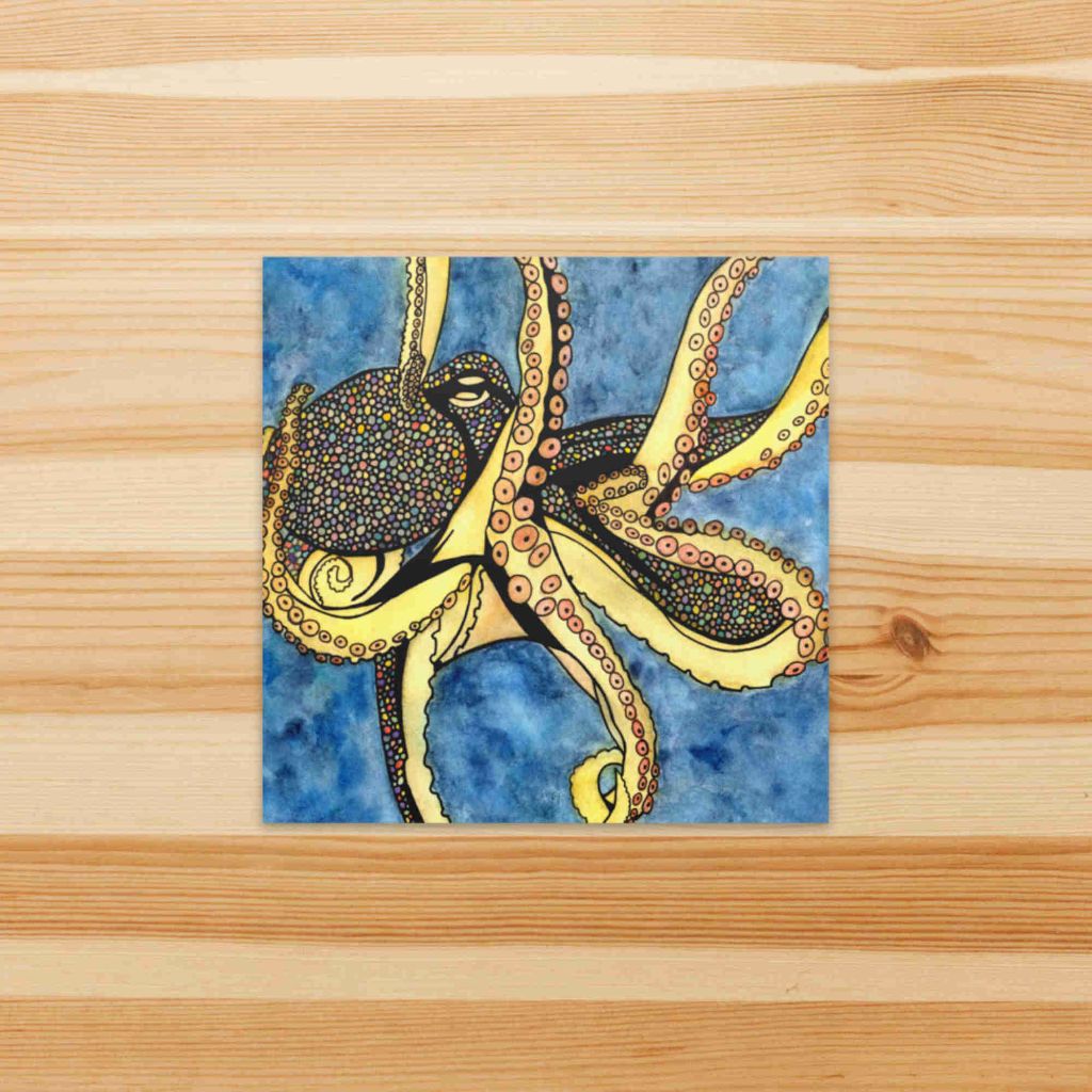 Octopus Genus Sticker