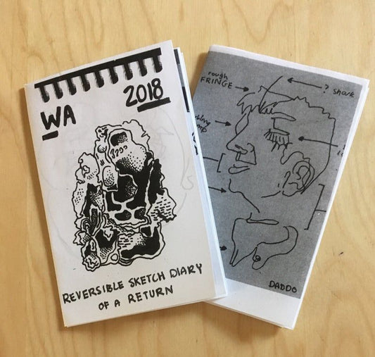 Reversible Sketch Diary Zine