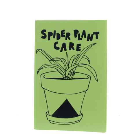 House Plant Care Mini Zine - Spider Plant