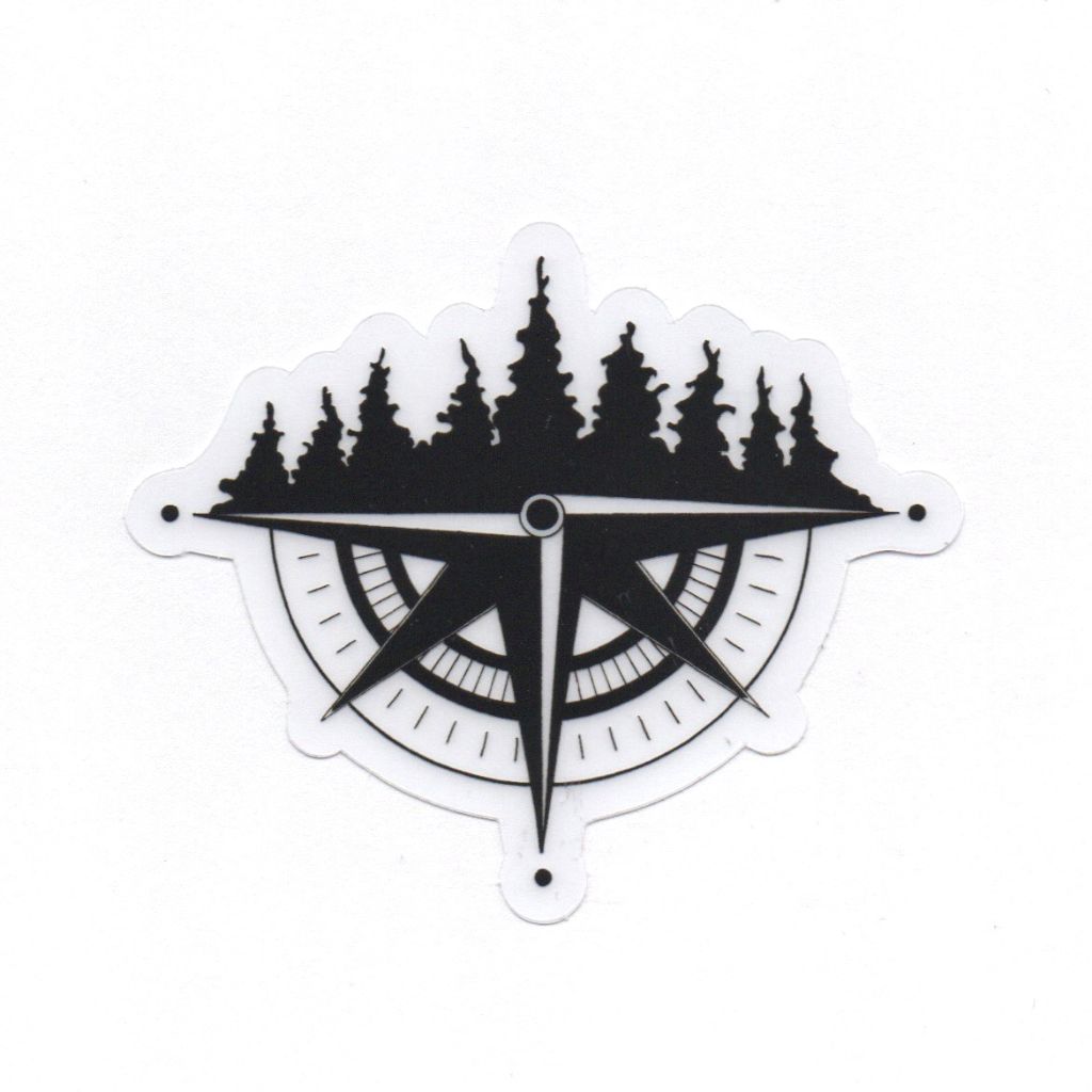 Tree Ridge Compass Sticker