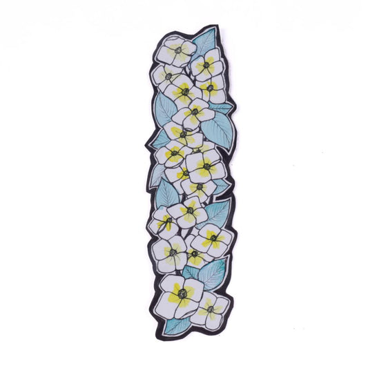 Original Mixed Media Bookmark - Dogwood Blossoms