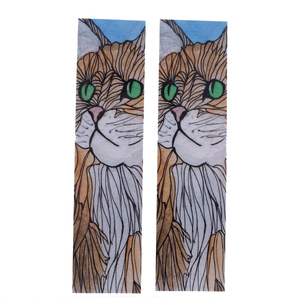 Green Eyed Cat Bookmark