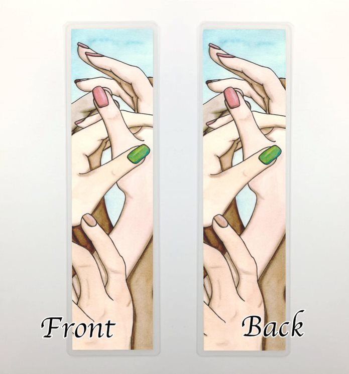 Helping Hands Bookmark