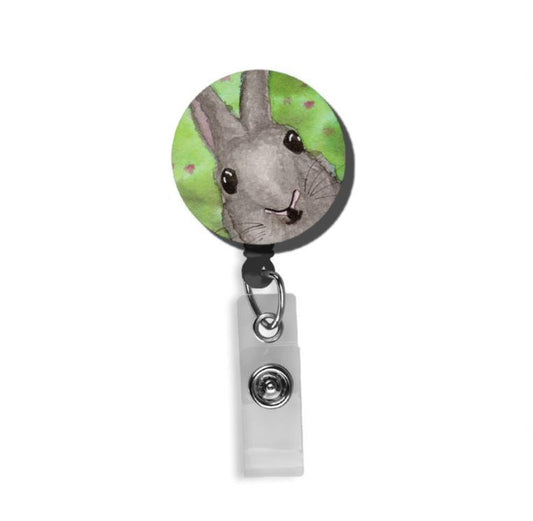 Lanyard/Badge/Mask Holder - Bunny Surprise