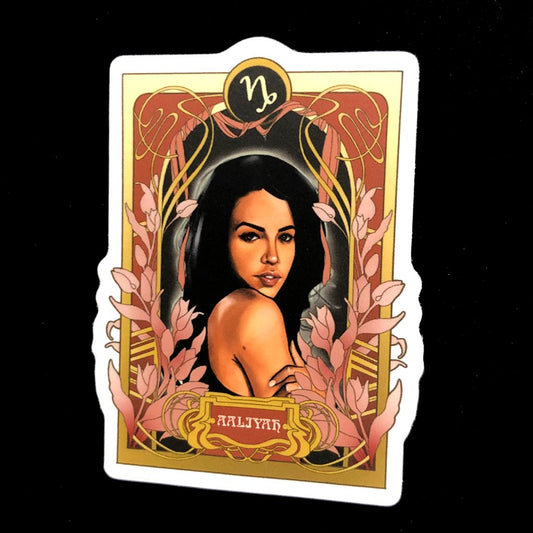 Aaliyah Sticker