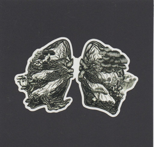 Mushroom Lungs Sticker