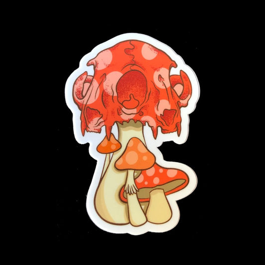 Catshroom Vinyl Sticker